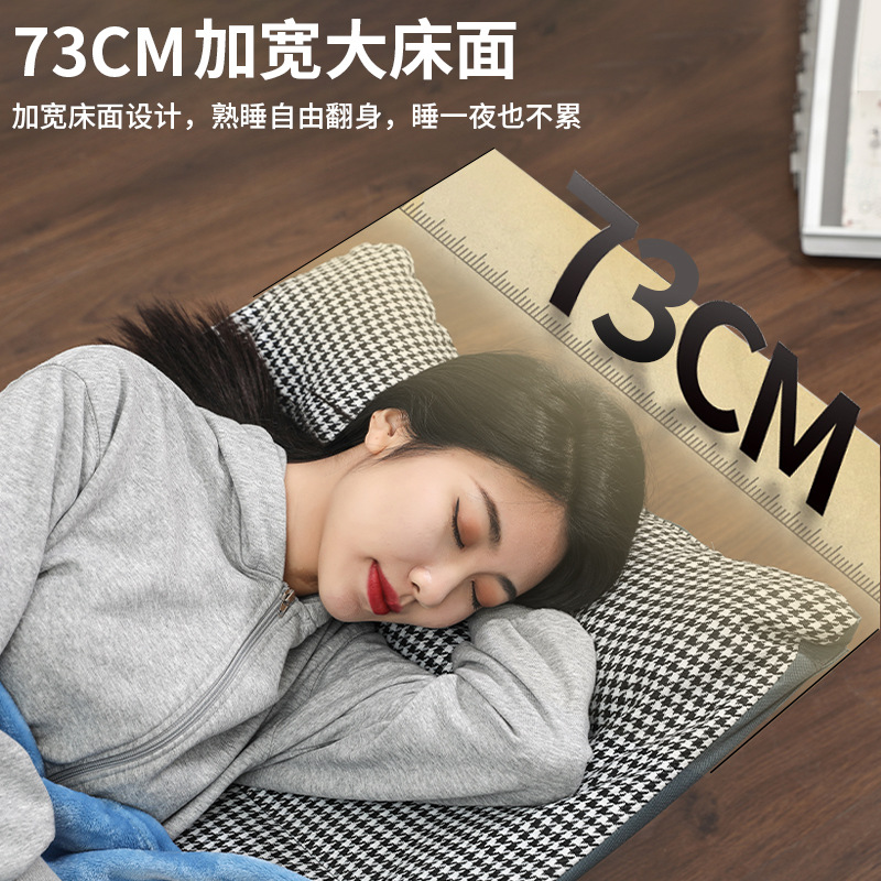 Cama plegable de diez pies siesta almuerzo cama plegable Oficina cama individual compartida cama de campamento al aire libre simple