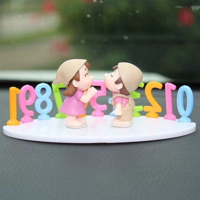 plate cute cartoon parking car – Nömrəli dayanma kartı - d-parking-sign
