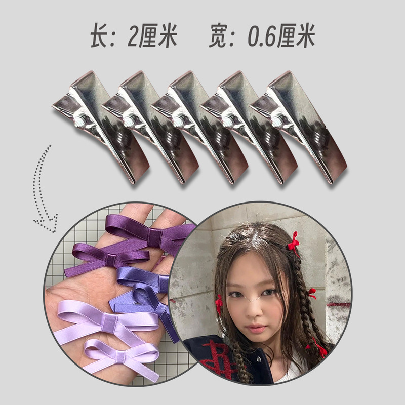 福2ぼんやり日本輸入リボン0.9cm幅高光沢両面リボンdiyアクセサリー蝶結び髪飾り材料|undefined