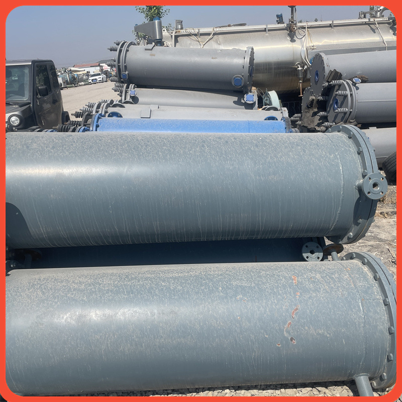 出售二手石墨冷凝器 40平方换热设备 工业换热降温设备