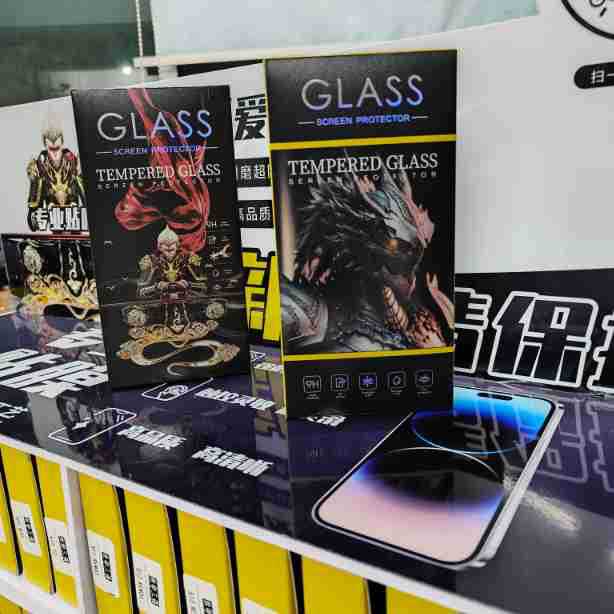 闪锋侠魔法箱O型通用膜适用华为 OPPO VIVO全屏钢化膜半屏保护膜