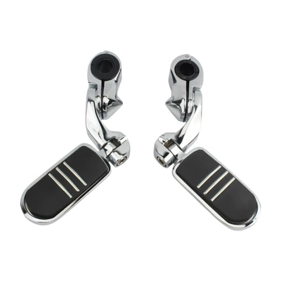 Motorcycle Foot Pedal Bracket Set Motorcycle pedals - bracket-a-short-handle-pedal-a-1-electroplating