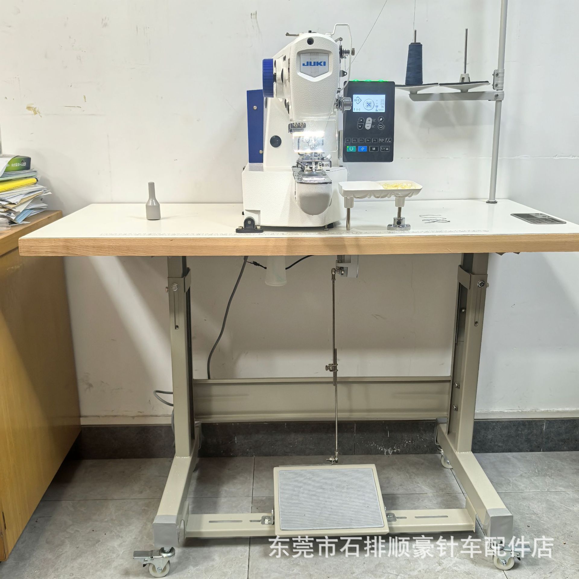 Nuevo JUKI 1903 máquina de clavos de computadora máquina de clavos pesada con máquina de clavos de línea inferior máquina de clavos automática