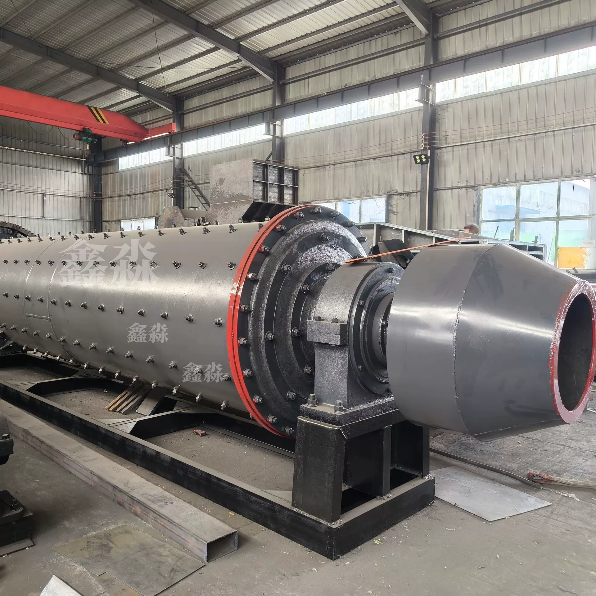 Шаровая мельница для добычи Xinmiao, сухая шаровая мельница, переливная мельница для дробления речной гальки, износостойкая стальная шаровая мельница, алюминиевая мельница для золы