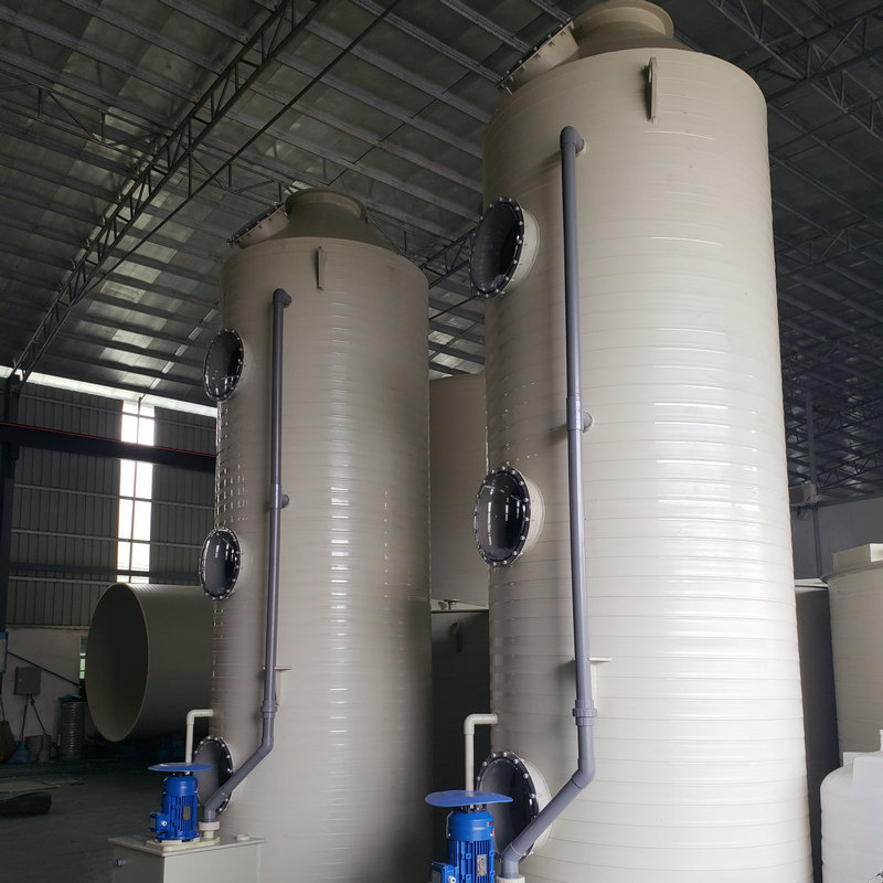 厂家pp喷淋塔废气处理设备酸雾塔 净化器处理