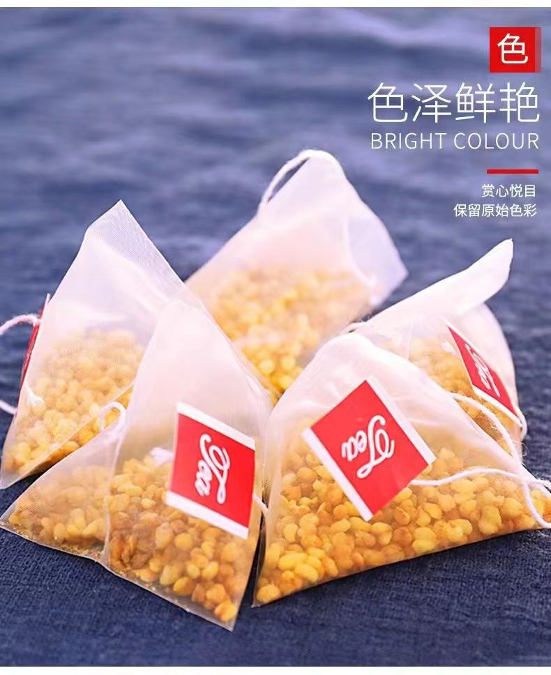 Tartary Buckwheat Tea Ku Qiao Cha Whole Grain Roasted Herbal Tea 10 Pack Sugar Free Daily Brew quality and texture