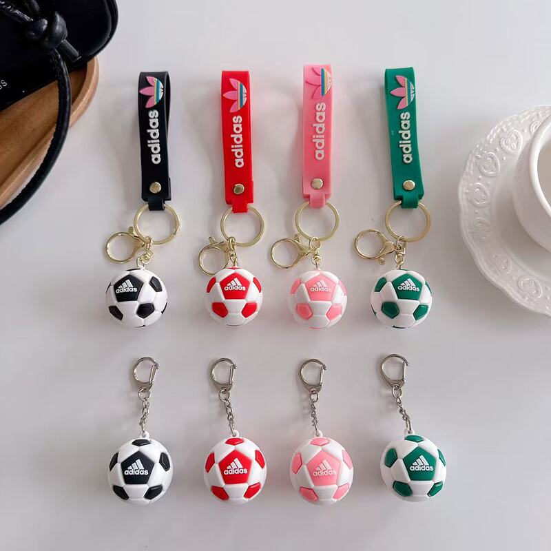 Cross-Border Sports Simulation Adidas Football Keychain Chain Pendant School Bag Pendant Club Gift Small Gift