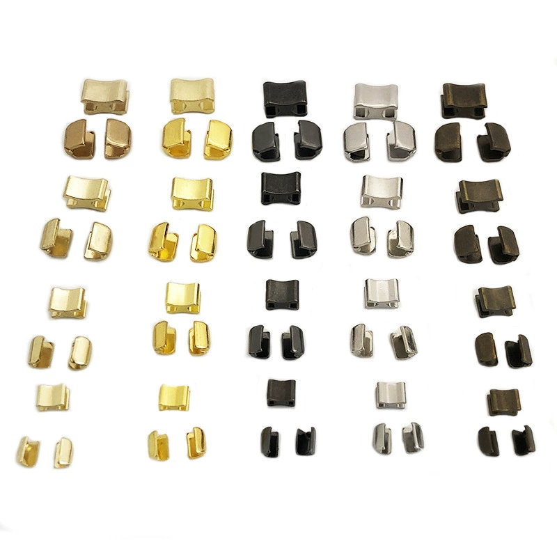 Аксессуары для молний в европейском стиле с верхним и нижним ограничителями, I-образная молния с U-образным кодом, верхние и нижние ограничители.