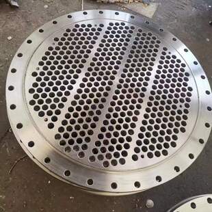 不锈钢碳钢碳钢法兰管板 高精度管板折流板 压力容器换热器用管板-阿里巴巴