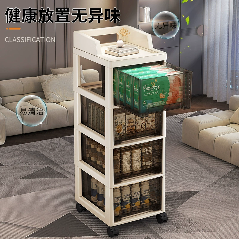 Storage system for boxes, waterproof hygienic multilayer cart