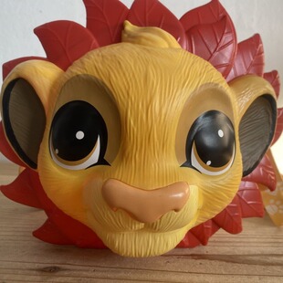 Bag Disney Genuine Lion King Simba Shaped Cup Popcorn Bucket Movie Peripheral Backpack Bucket Model Ornaments