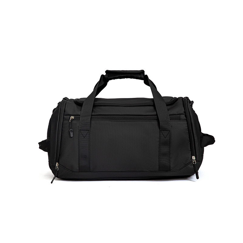 Bolsa de viaje impermeable, bolsa de acondicionamiento físico de película de cuero de gran capacidad, bolsa de equipaje de comercio exterior, bolsa de entrenamiento de separación seca y húmeda.