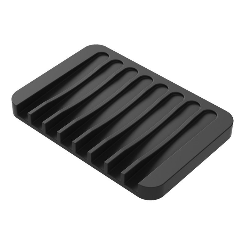 Jabonera Escurridora de Silicona Autodrenante y Antideslizante para Baño y Cocina image 9