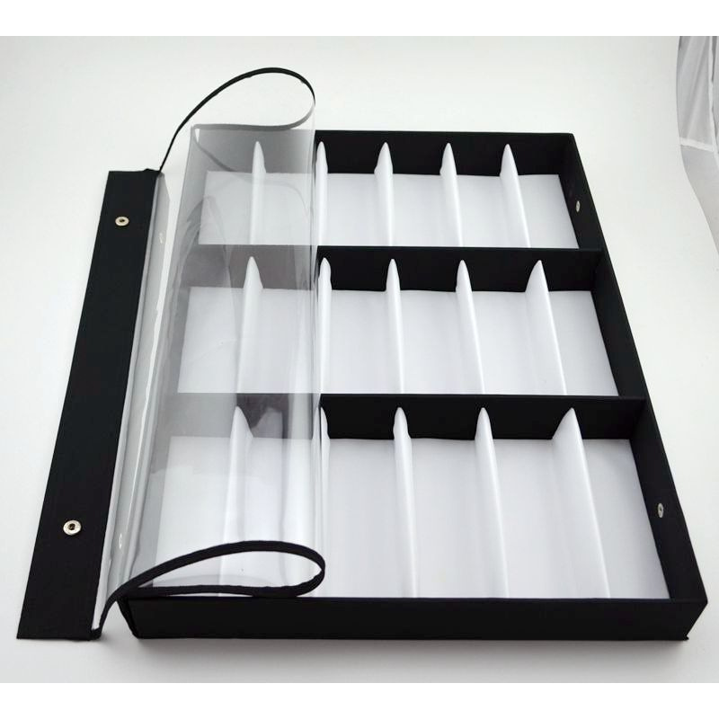Caja de exhibición de gafas directas de fábrica 18 gafas multifuncionales caja de exhibición de gafas de sol caja de exhibición