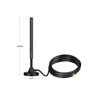 Full Netcom External Copper Rod Antenna HiGh Gain Iot Suction Cup Antenna 2/3/4G LTE Omnidirectional Antenna