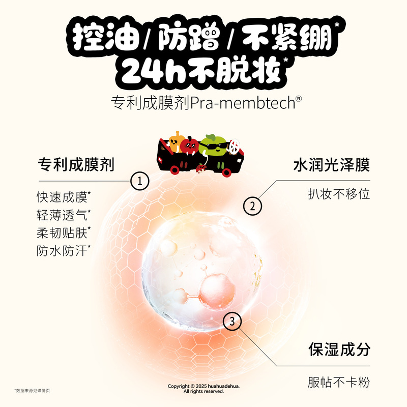 PRAMY/柏瑞美定妆喷雾持久定妆保湿控油不易脱妆huahua联名款|undefined
