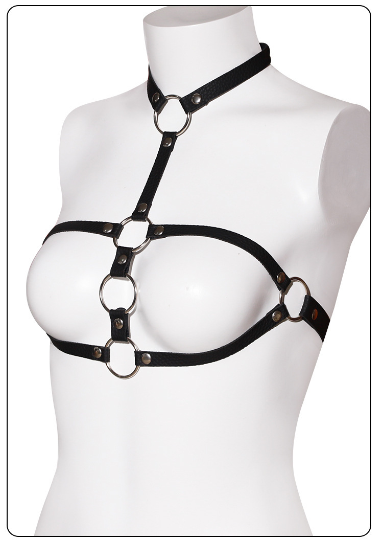 Jiuai SM Breast Binding Set with Plush Nipple Clamps and Restraints — detail image 3