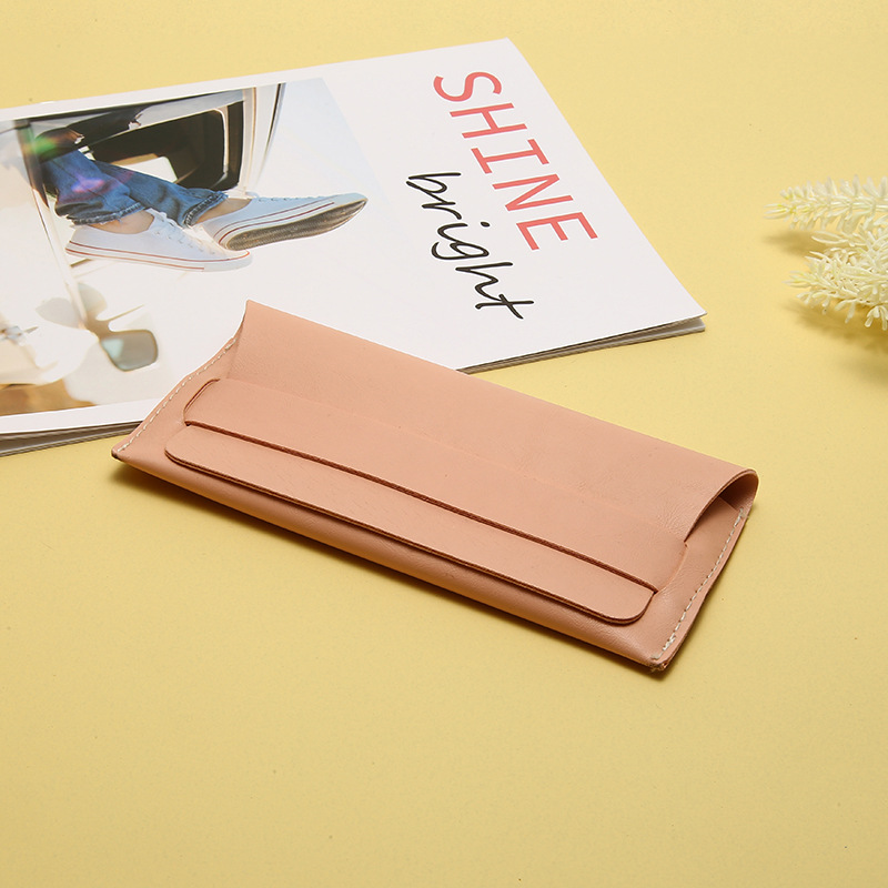 Nuevo tamaño libre al por mayor caja de gafas cassette portátil gafas de sol caso gafas suave bolsa al por mayor