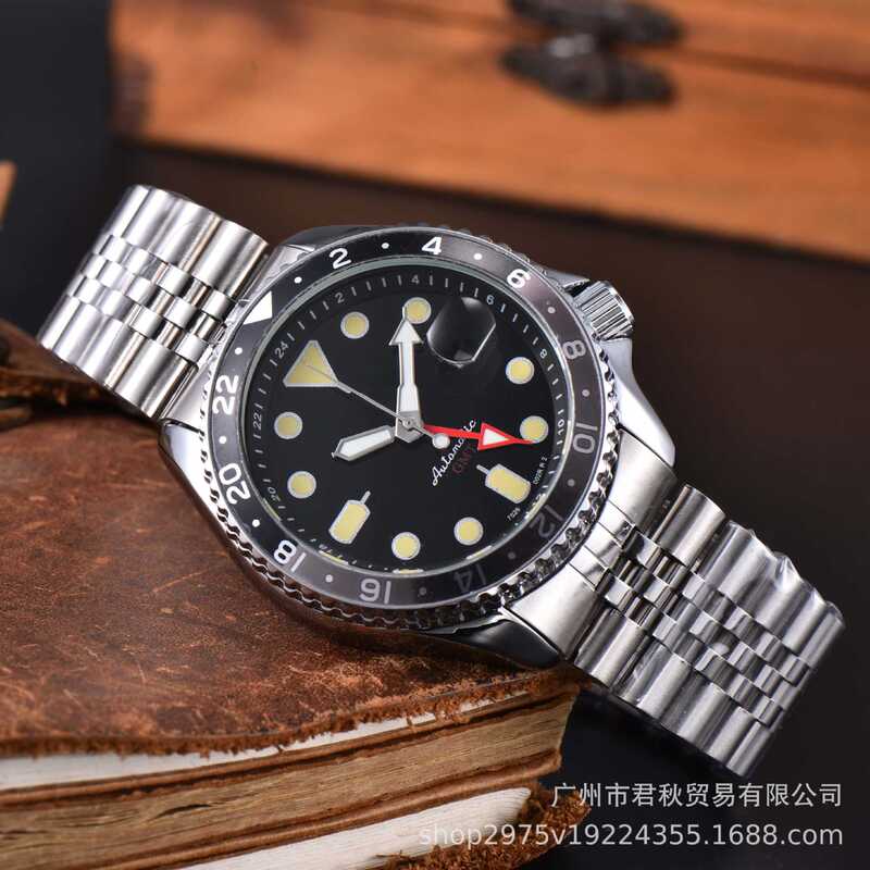 Foreign Trade Cross-Border Supply and Delivery of Men's Fake Four-Pin Fashionable Fully Automatic Steel Belt Mechanical Precision Brand Men's Watches Foreign Trade Cross-Border Supply and Delivery of Men's Fake Four-Pin Fashionable Fully Automatic Steel Belt Mechanical Precision Brand Men's Watches