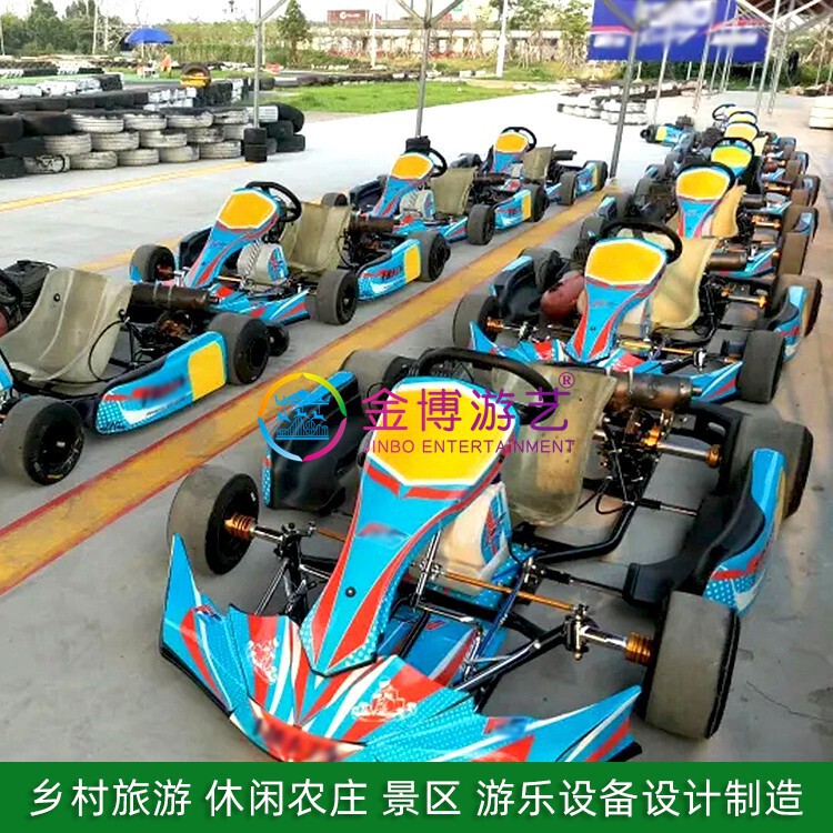 Four-Wheel Kart Small Ecological Farm Planning Rural Tourism Off-Road Kart for Rural Revitalization