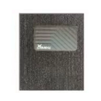 In stock chenille silk universal foot – Universal Foot Pad - black-and-gray-two-tone