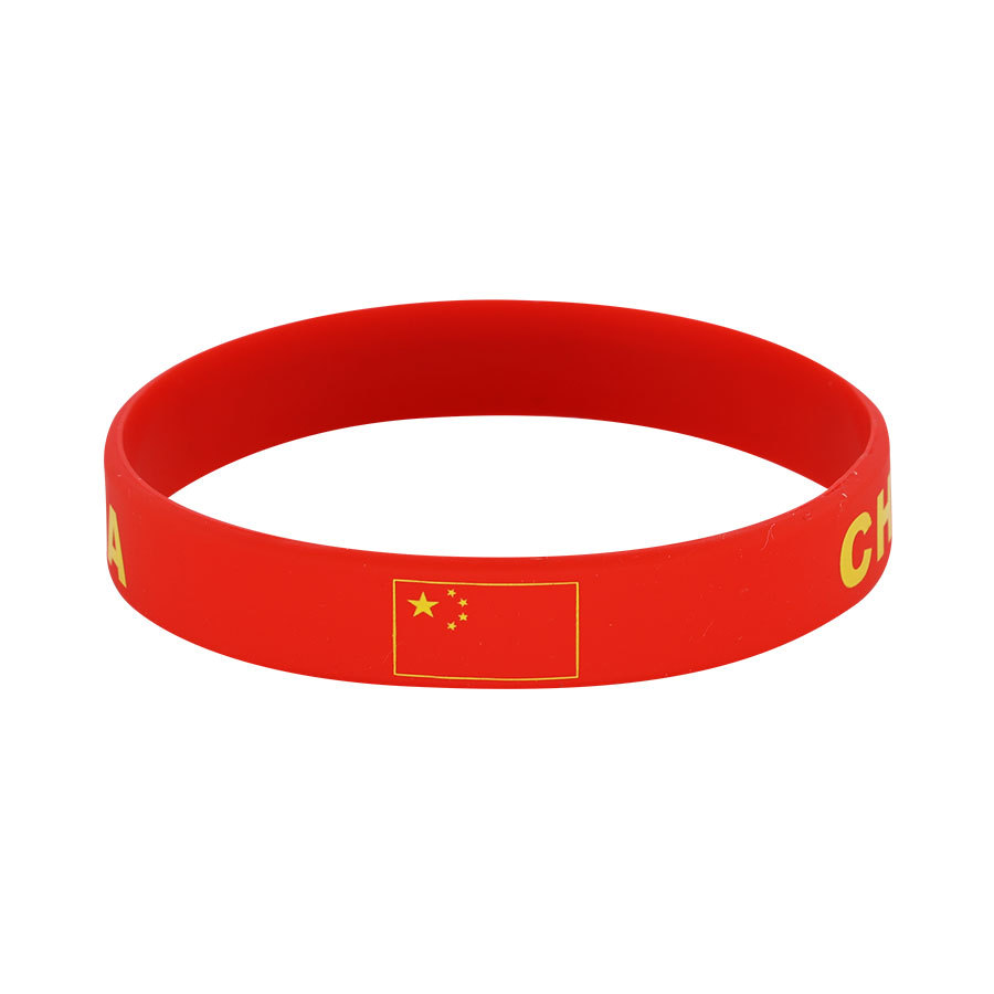 Bandera de silicona Bracelet Copa del Mundo Bracelet Bandera de silicona Bracelet Copa del Mundo Bracelet Bandera de silicona Bracelet Mundo