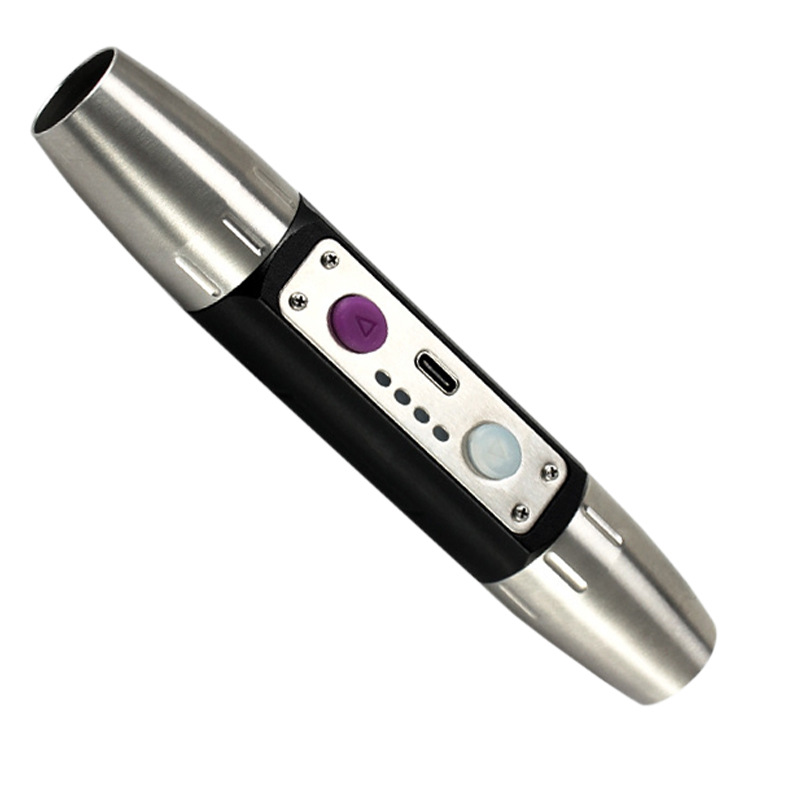 Lámpara de jade de acero inoxidable actualizada recargable para linterna de 254 nm de iluminación de identificación de roca de marino