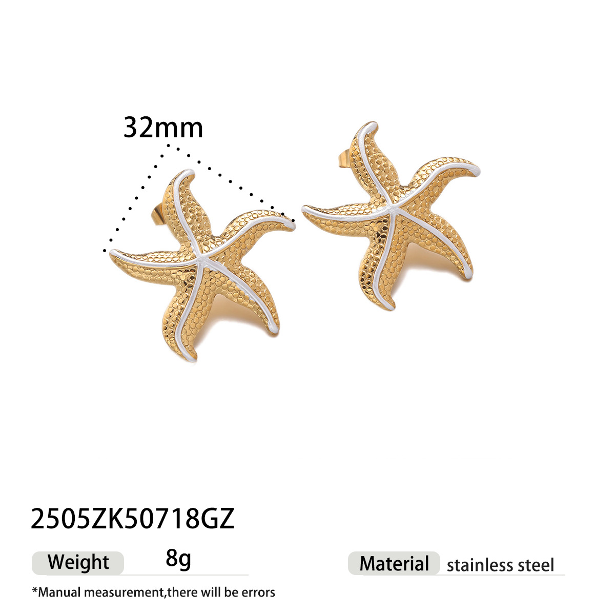 Anillo de acero inoxidable europeo y americano de Tena, sentido de nicho de alta gama, estrella de mar, playa, viento de vacaciones, anillo de acero de titanio, lujo ligero femenino