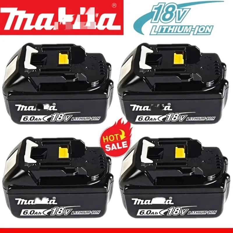 Аккумулятор 18В для цепной/дрели Makita BL1830 BL1850 BL1840 BL186