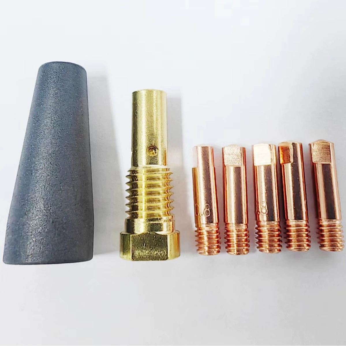 Тефлоновая насадка, совместимая с подающим устройством для проволоки Century FC90, контактный наконечник K3493-1, KP1939-1