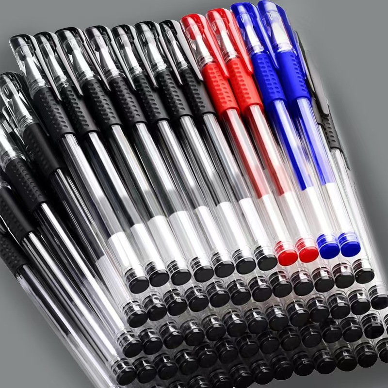 European Standard Gel Pen 0.5mm Bullet Needle Pen Business Pen Carbon Water-Based Pen Signature Pen Office Examination Pen