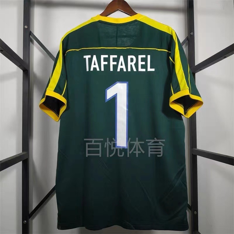 レトロジャージサッカーユニフォームクラシックスヴェッチャネコウブリジルACロナウドメッシジダンプジョールジャージ|undefined