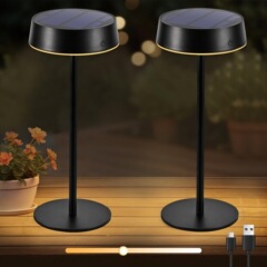 電気スタンド小夜灯テーブルランプキャンプ灯室内屋外太陽光充電タッチ制御三色温雰囲気
