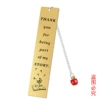 SQD012 Bookmark single -sided bright gold