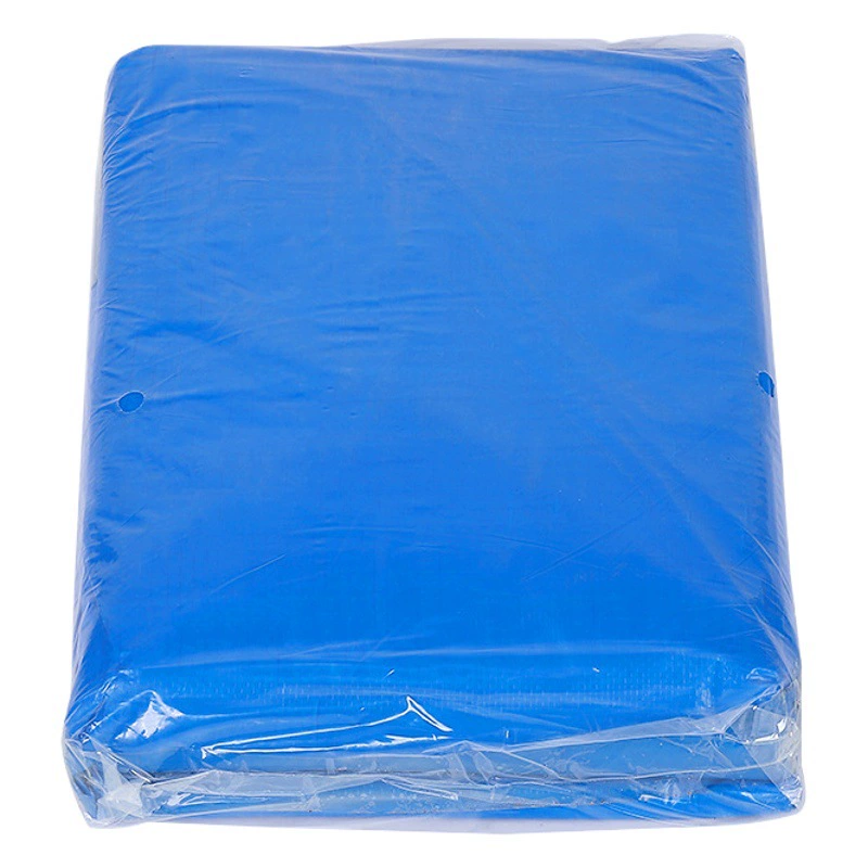 Внешняя торговля через границы PE синий брезент производитель водонепроницаемый дождевая ткань затенение ткань tarpaulin ткань для оптовой продажи