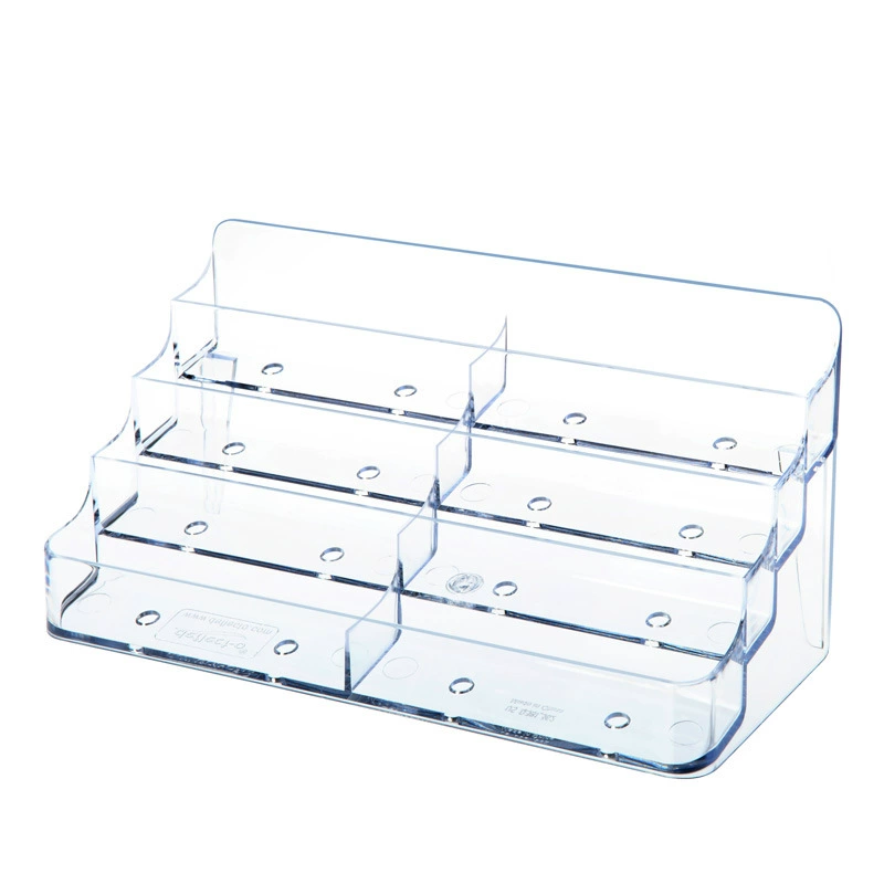 Акрил четырехслойная карточка из восьми сеток визитная карточка прозрачная офисная стойка выставка канцелярских товаров