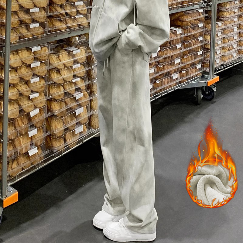 벨벳 라이트카키 팬츠 [스몰맨]