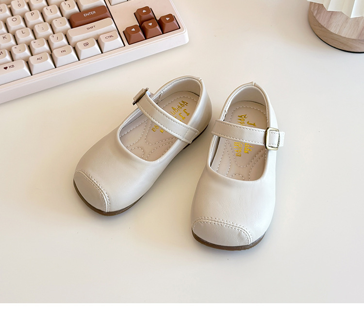 Sapatos de pele de princesa para bebé menina sola macia_voghion.com