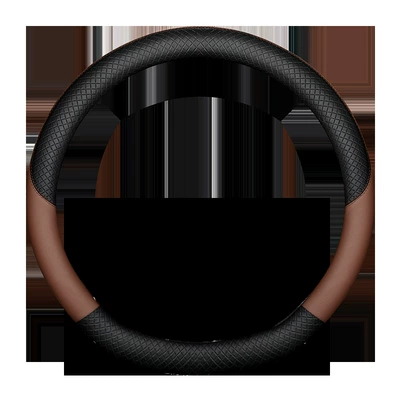 Wheel Protector, Suitable for Suvs, Sedans, Steering wheel cover - a006-black-coffee-color-38cm