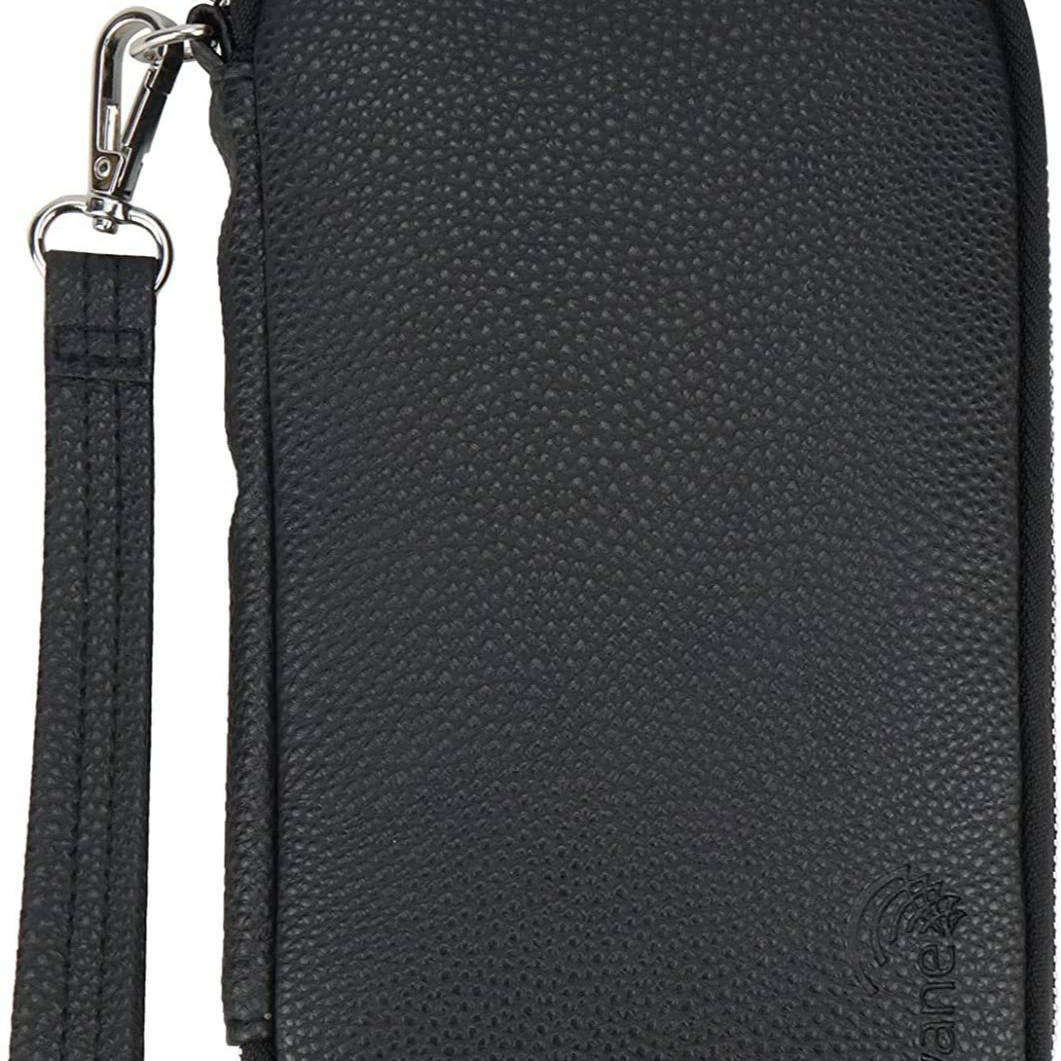 Дорожный кошелек для паспорта с RFID-блокировкой, легкий кошелек на молнии, органайзер для документов, семейный держатель для паспорта