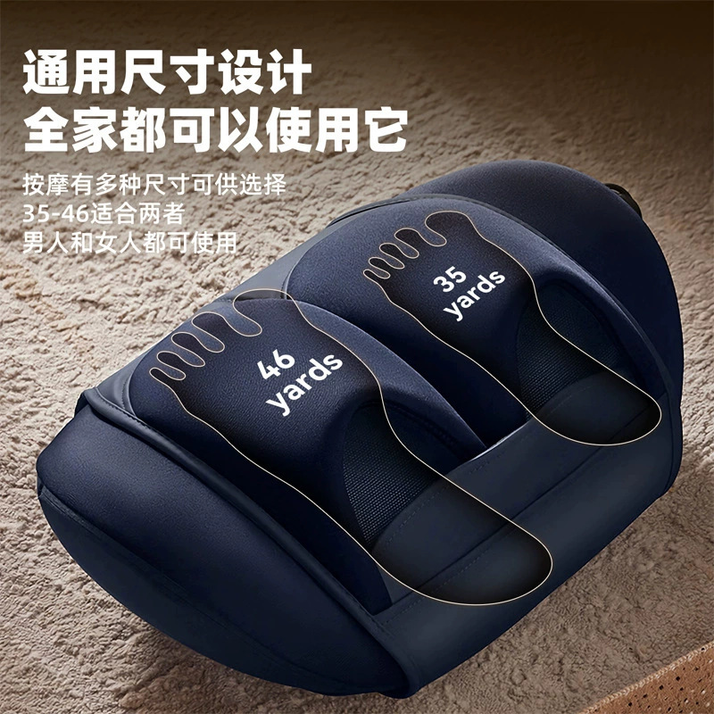 国境を越えた全自動足治療機は足器を押して人の手を温めて足裏の足の多くの部位のマッサージ器を揉みます。|undefined