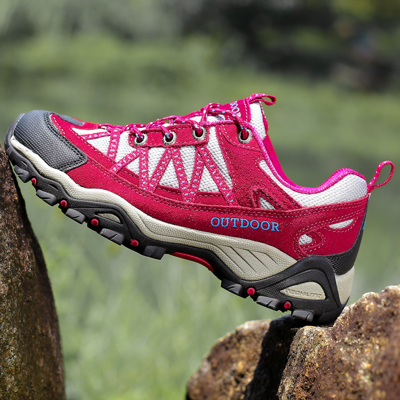 L1M zapatos de montaña para hombres primavera invierno antideslizante desgaste zapatos deportivos al aire libre impermeables de montaña transpirable pareja más