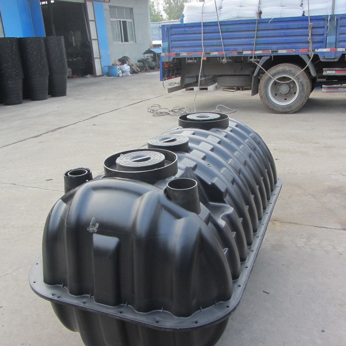 三格式塑料化粪池 塑料三格式化粪池 塑料化粪池 污水处理化