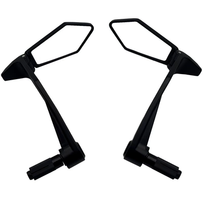 Motorcycle rearview mirror Bow Guard Folding Handlebar Rearview
