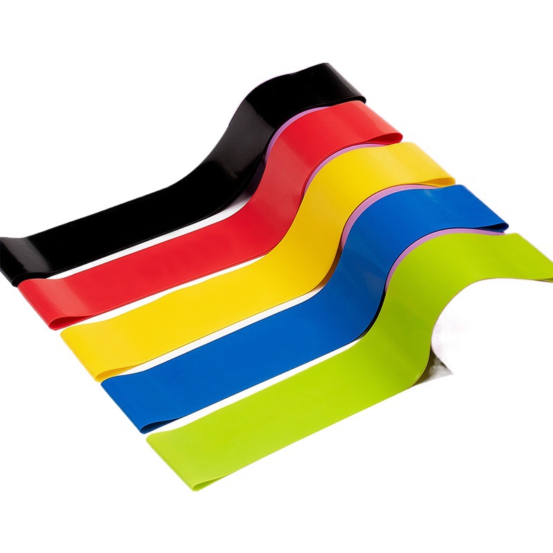 Cross-border hot tpe latex ring tension ring unisex squat hip yoga resistance ring elastic band