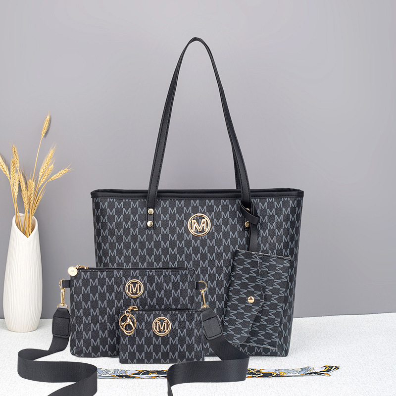 2026 New Cross-Border Best-Selling Simple Women's Commuting Tote Bag, New Spring/Summer Fashionable Large Capacity Combination