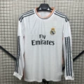 1314 retro real madrid home long sleeves