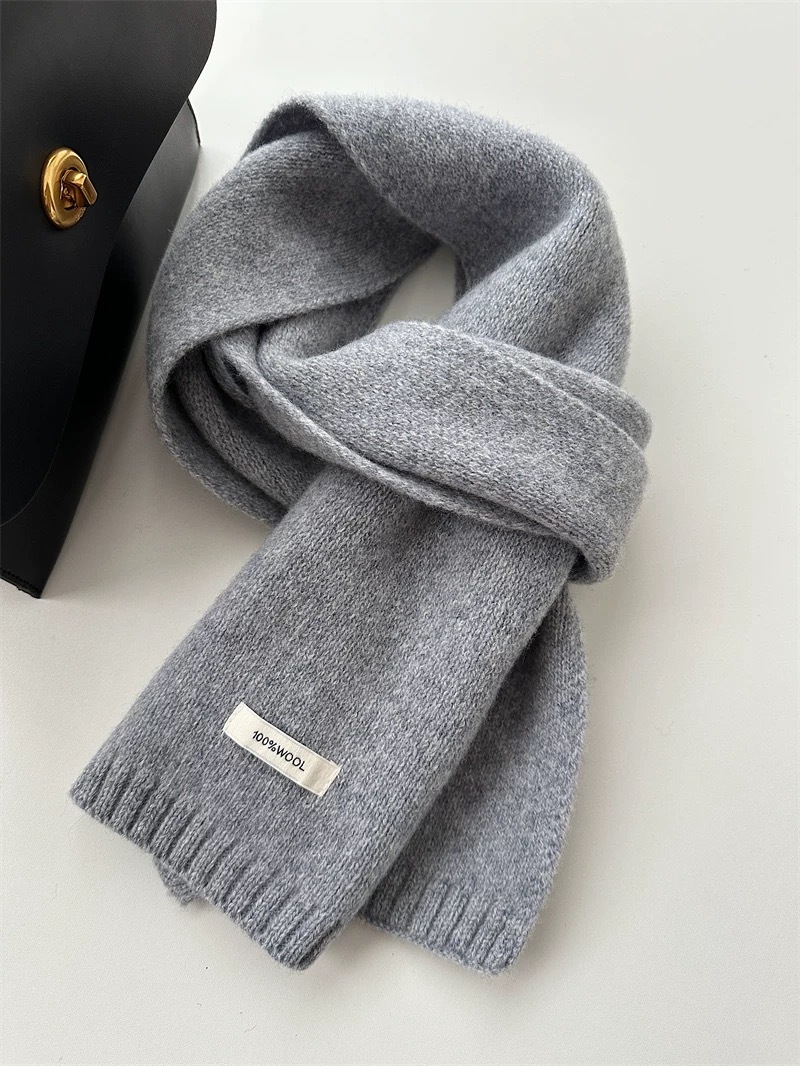 High quality pure wool-light gray