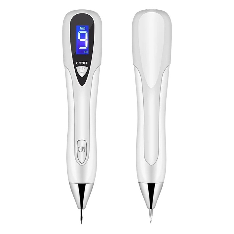 New Beauty Device for Home Use: Beauty Pen for Removing Moles, Beauty Pen with Lcd Nine-Level Display, Ce Certified