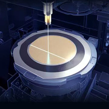 森爍工廠激光精密切割半導體硅片 單晶硅片鑽微孔加工 晶圓減薄